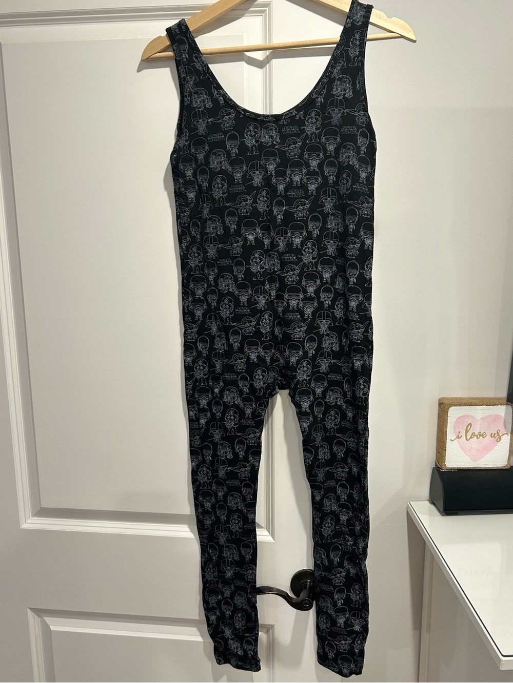 Smash + Tess Black Graphic Jumpsuit